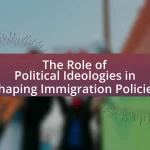 The Role of Political Ideologies in Shaping Immigration Policies