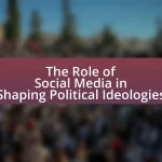 The Role of Social Media in Shaping Political Ideologies